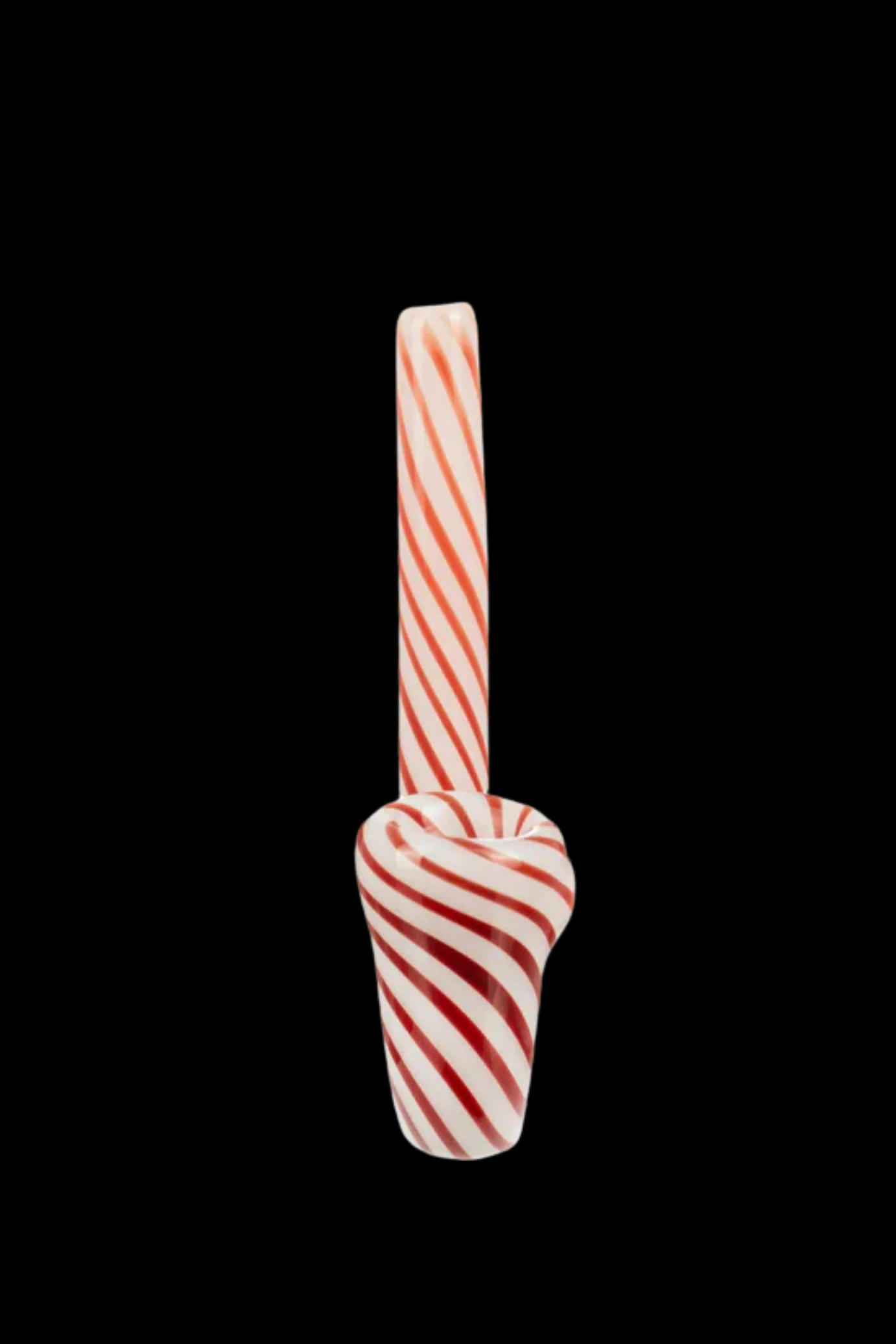 5" Candy Cane Sherlock Pipe - Image 2