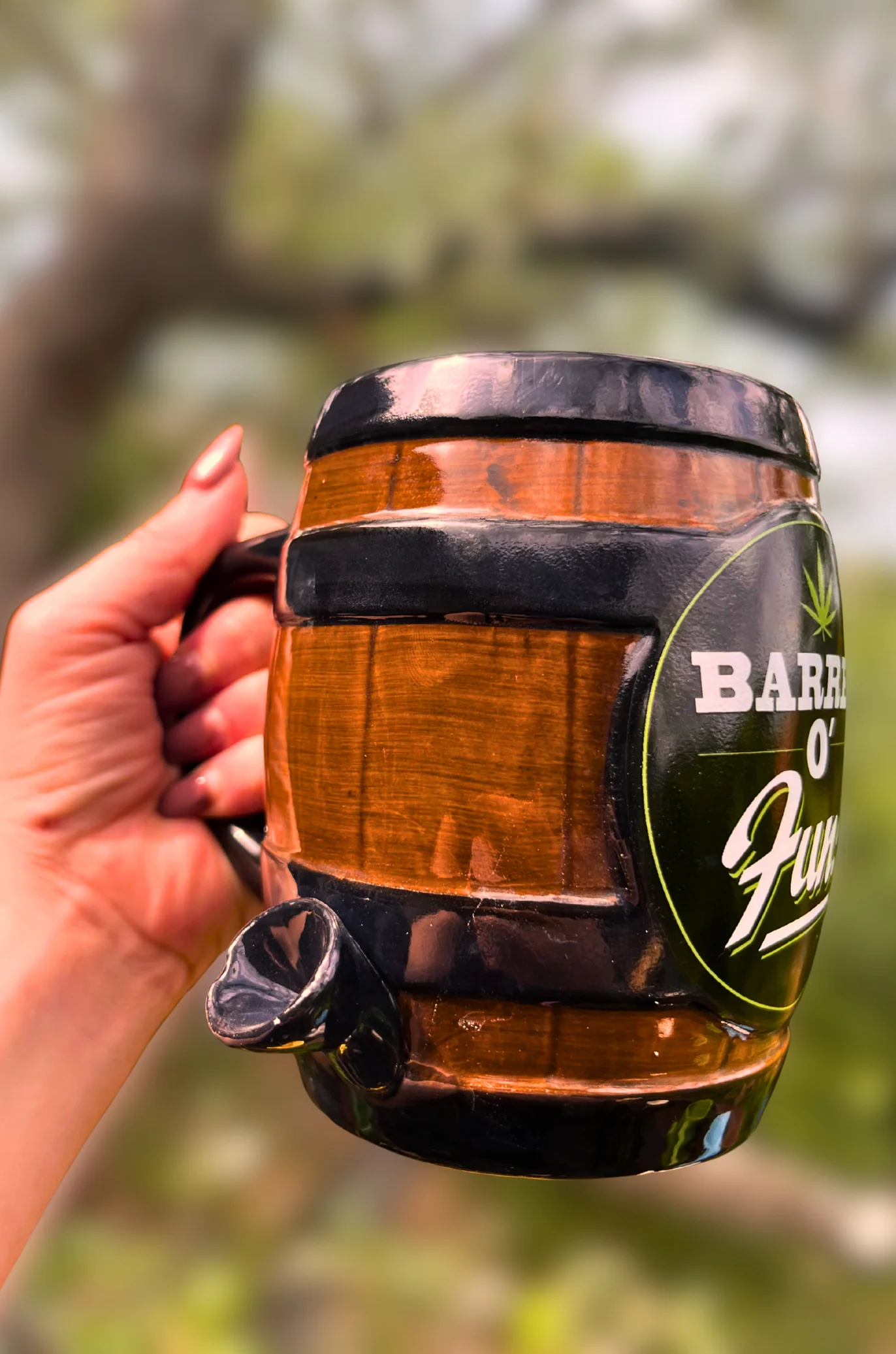 Barrel O' Fun Mug Pipe - Image 2