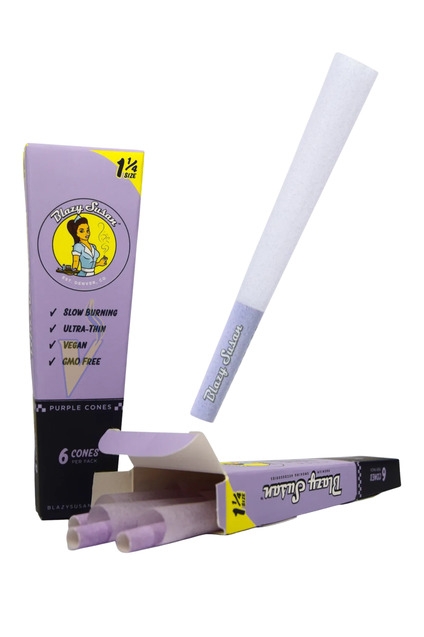 Blazy Susan Purple Cones