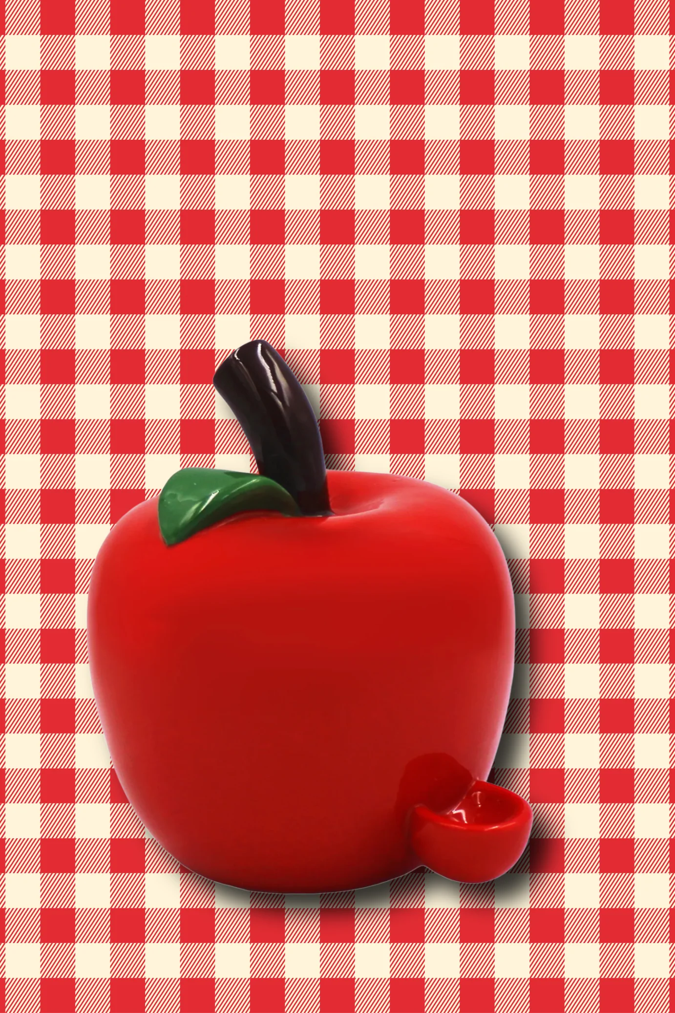 Ceramic Apple Pipe