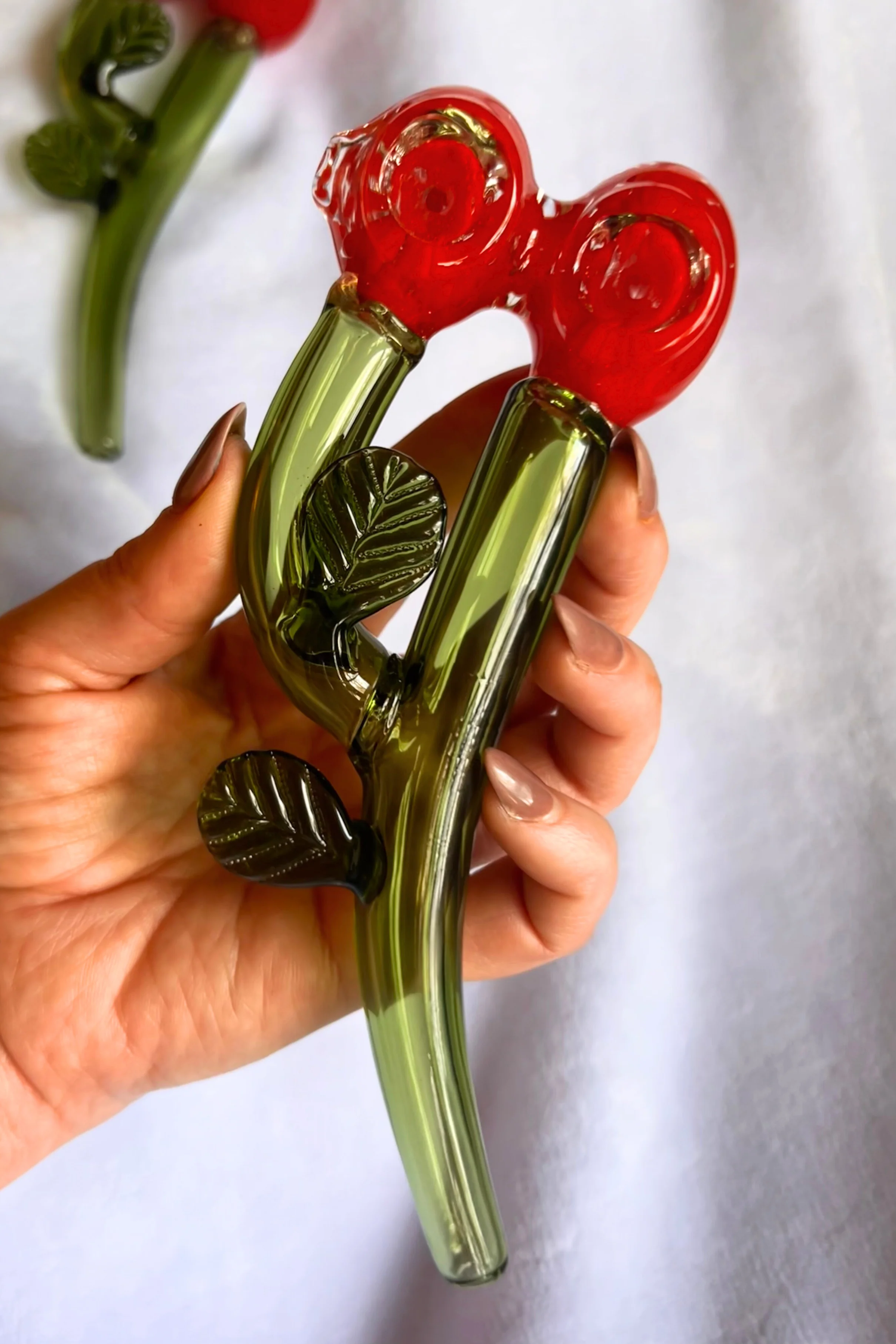 Cherry Bomb Pipe (Double Bowl)