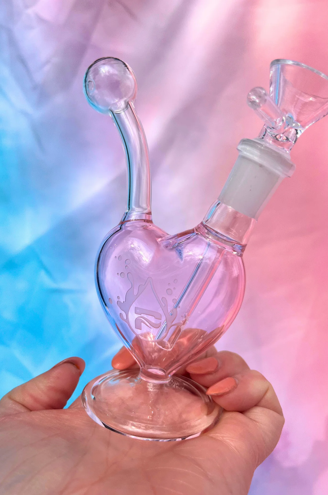 Cupid Heart Mini Rig - Image 5