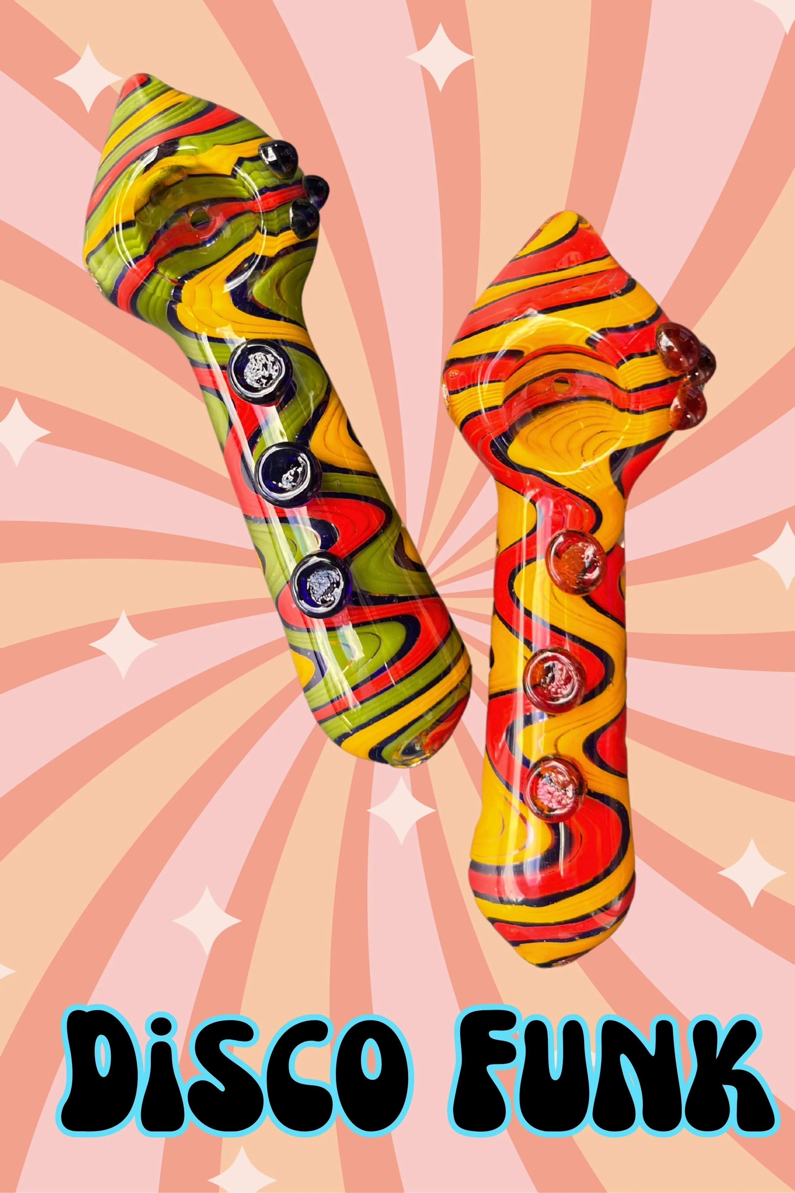 Disco Funk glass pipe