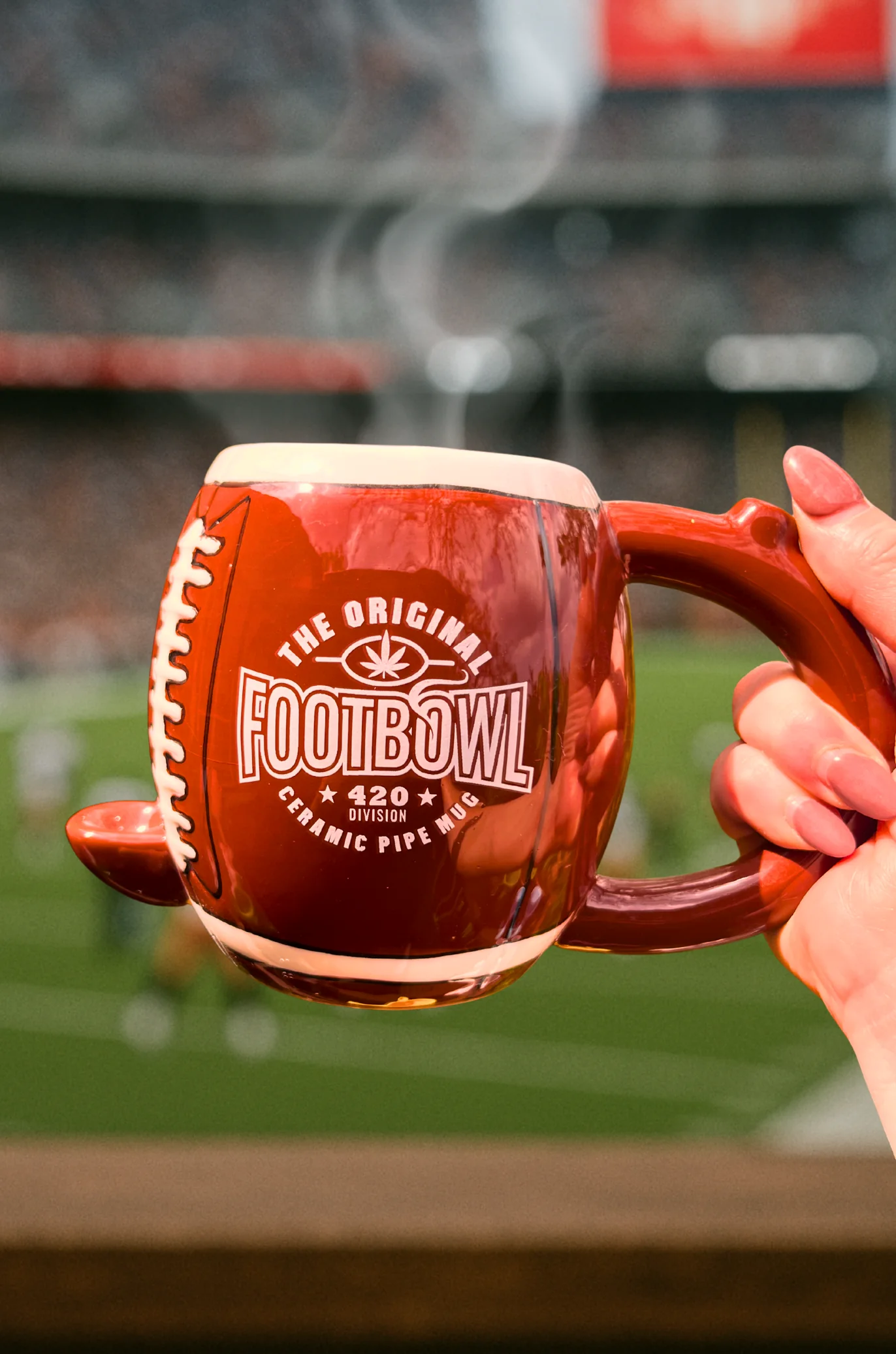 Football Mug Pipe