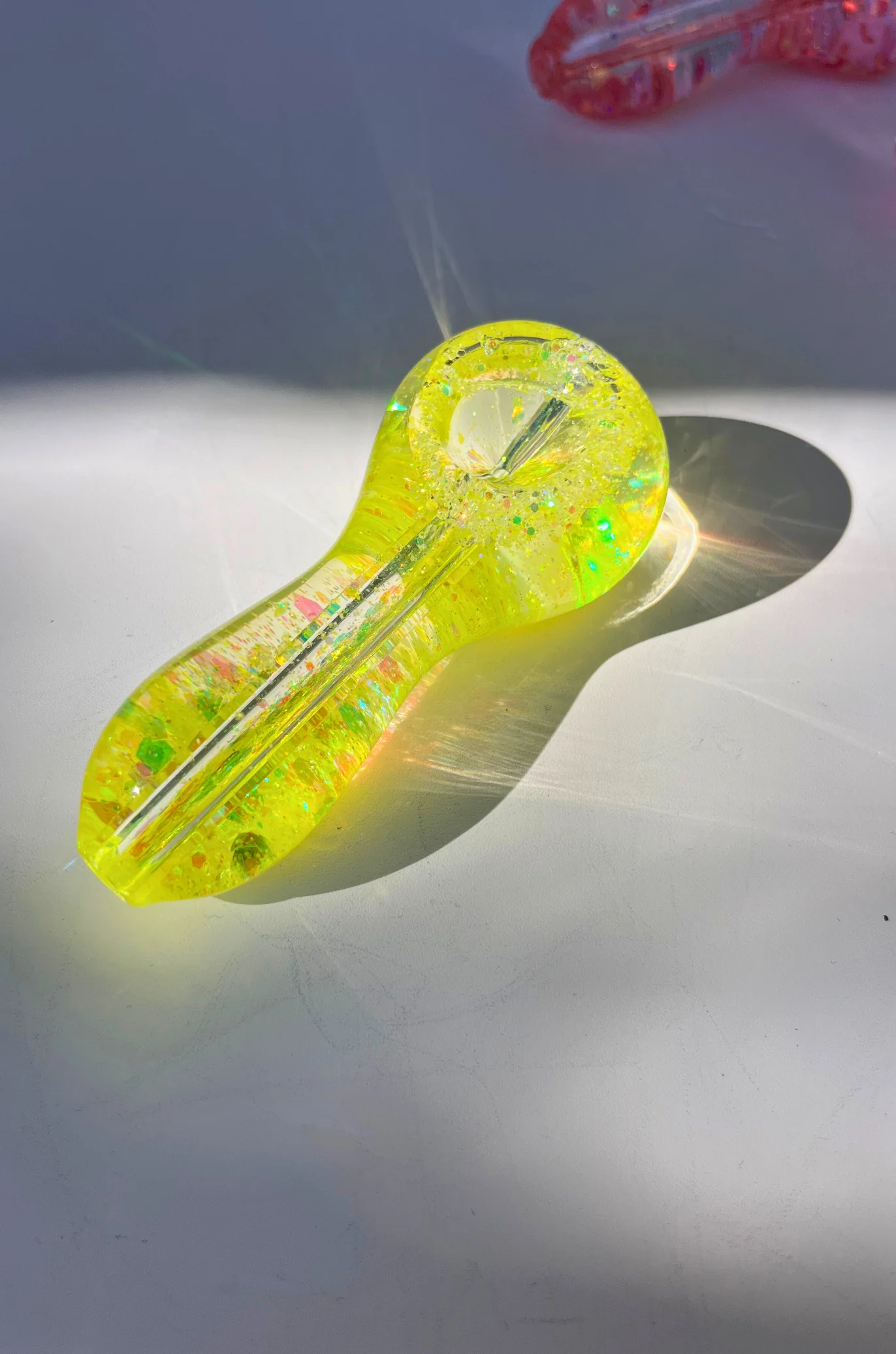 Glitter Glycerin GLOW Pipe - Image 4