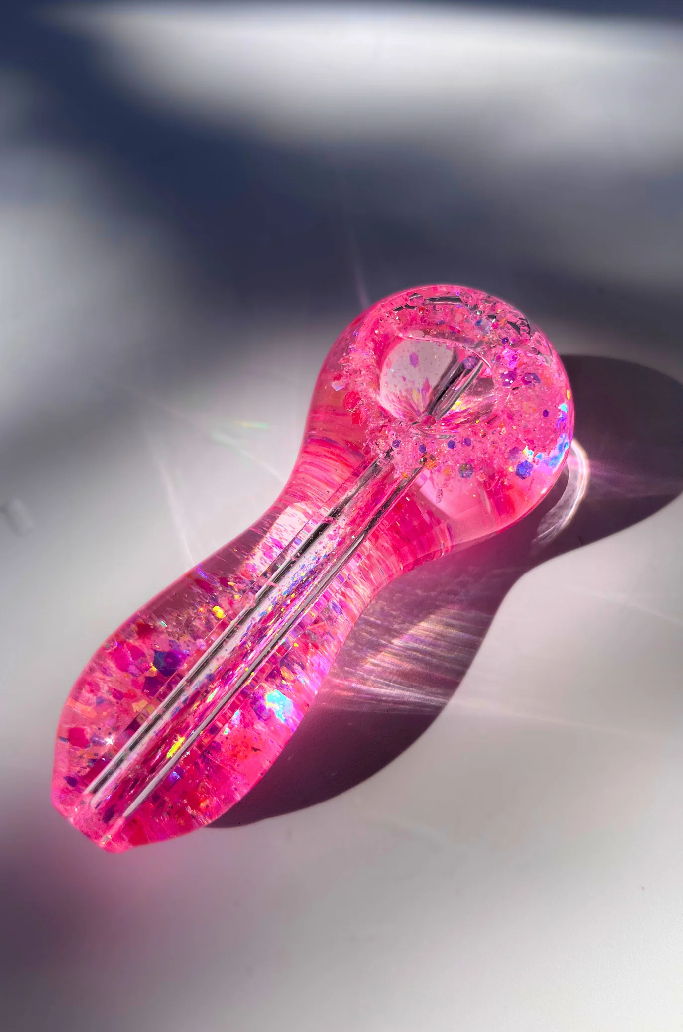Glitter Glycerin GLOW Pipe - Image 5