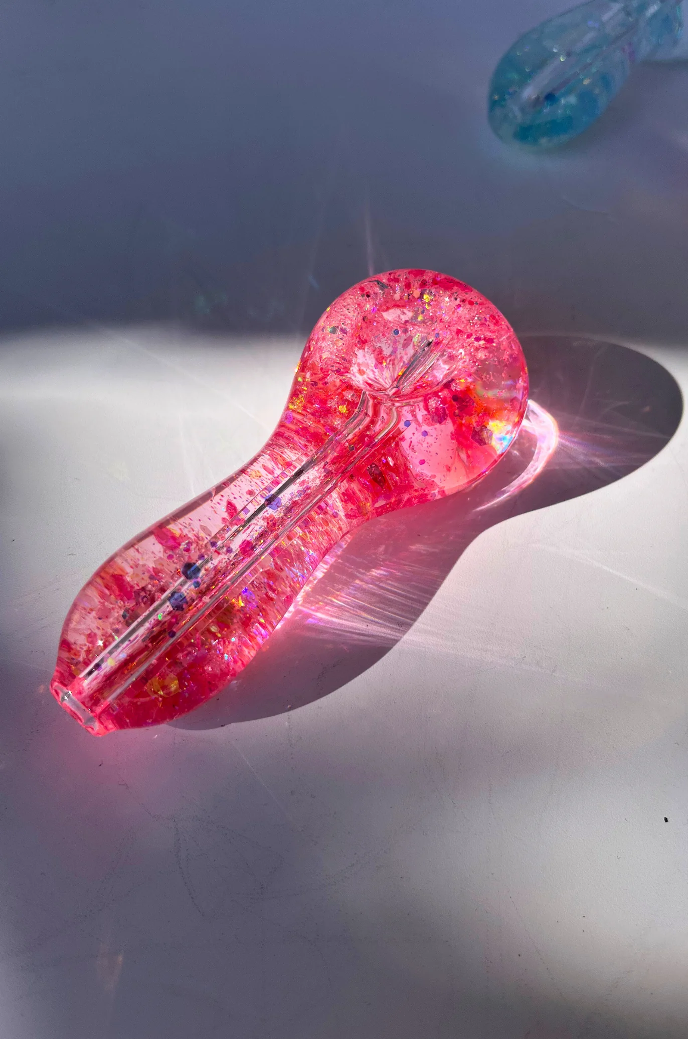 Glitter Glycerin GLOW Pipe - Image 6