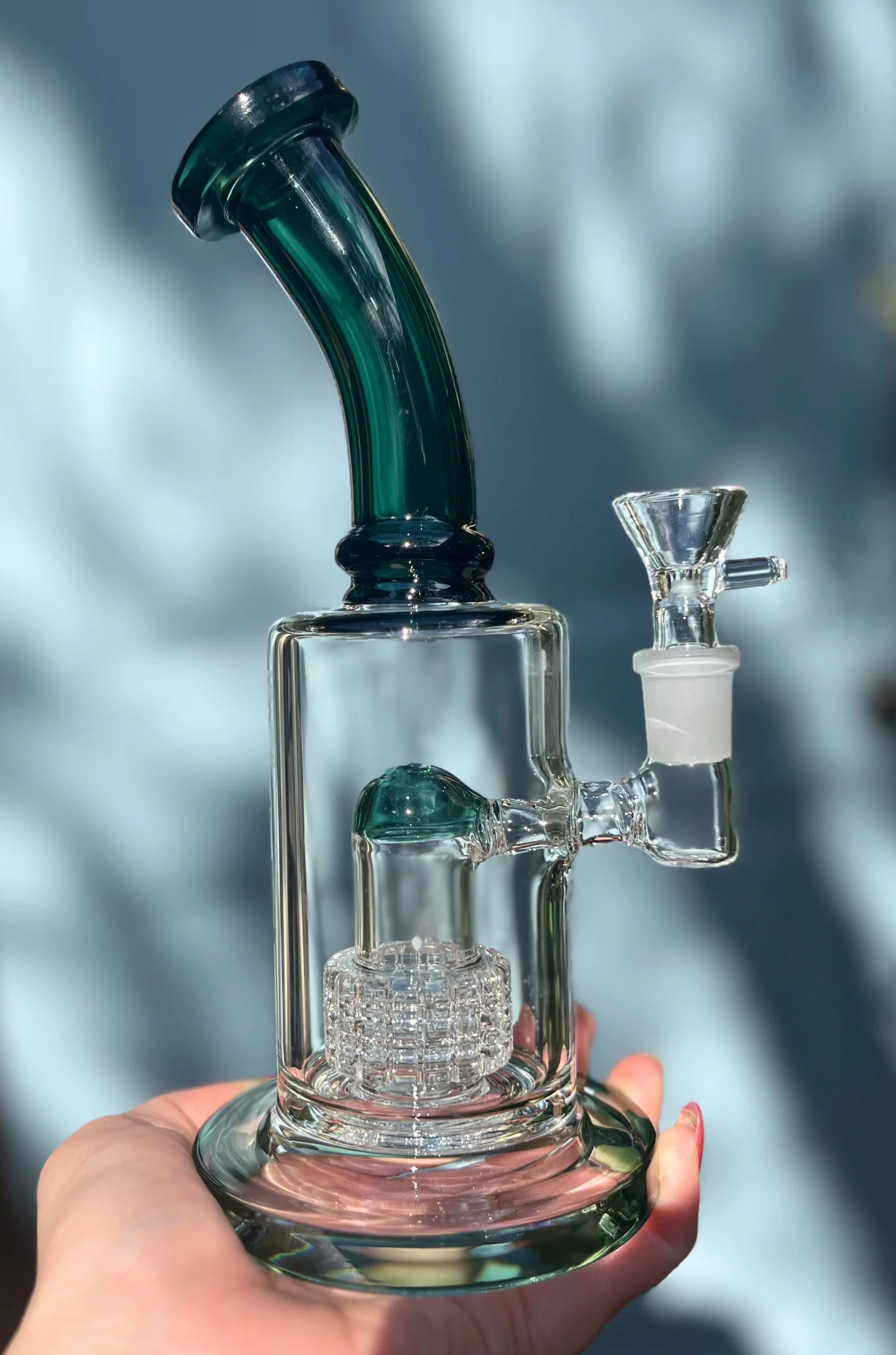 Matrix Perc Bent Neck Bong - Image 6