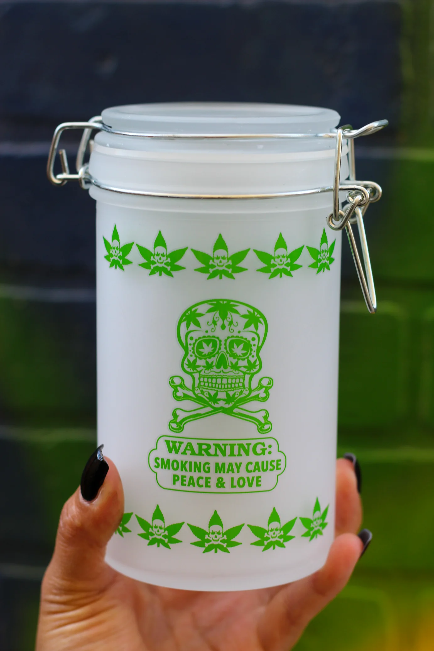 Sugar Skull Stash Jar - Image 2