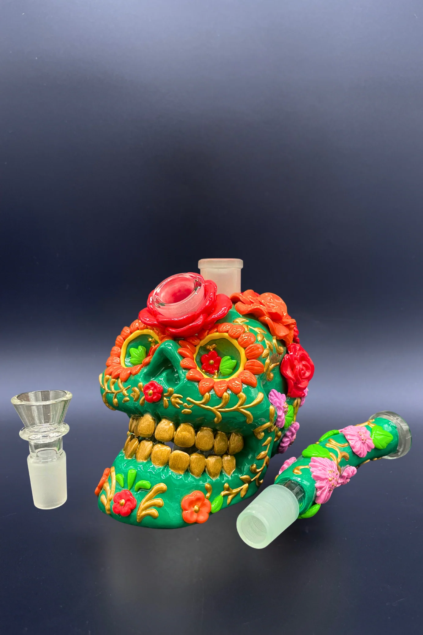 Thug Life Sugar Skull Bong - Image 5
