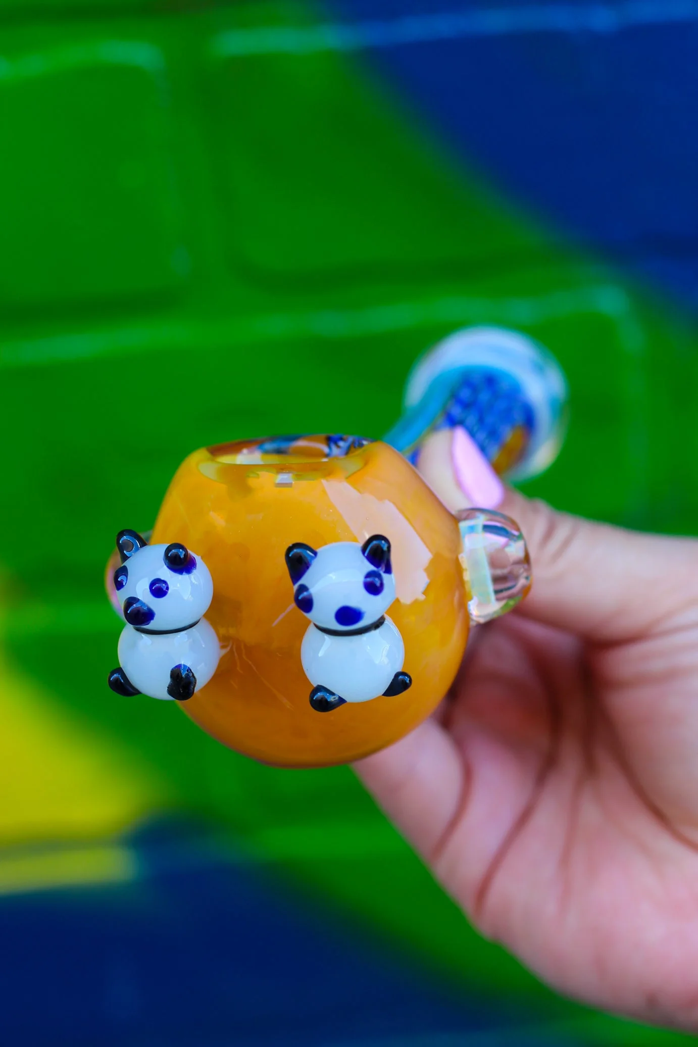 Twin Pandas Pipe