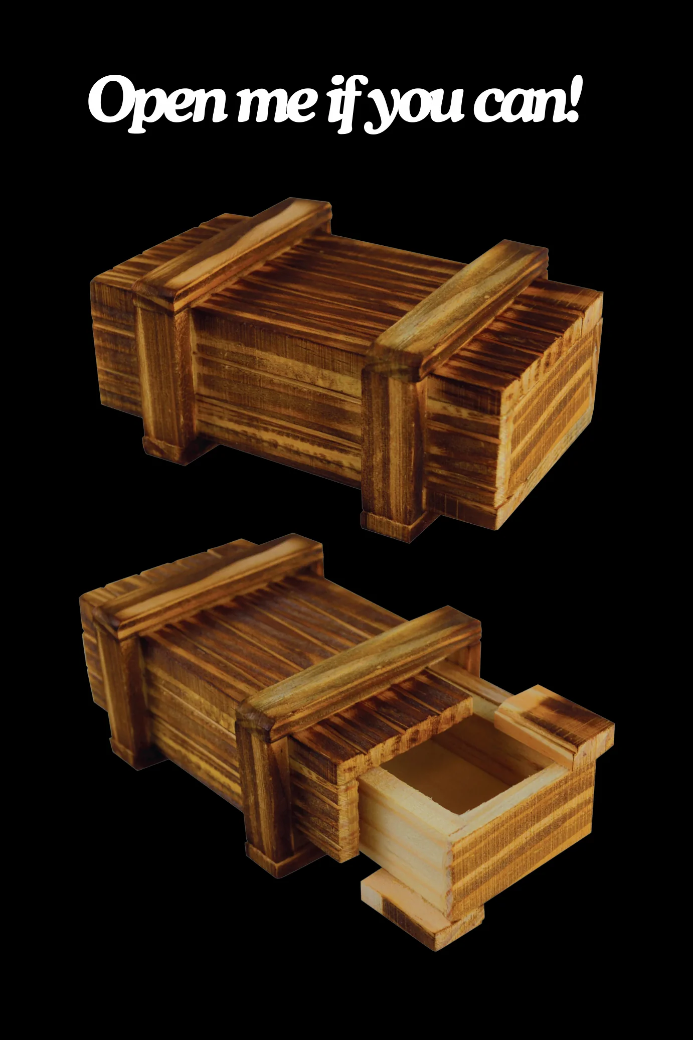 Wooden Puzzle Stash Box - Image 4
